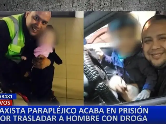 Taxista parapléjico acaba en prisión por trasladar a hombre con droga