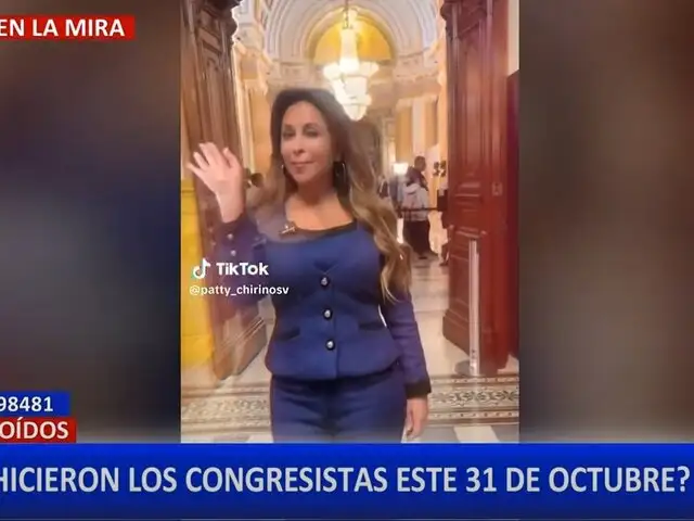 Halloween: Patricia Chirinos arremete contra Antauro Humala