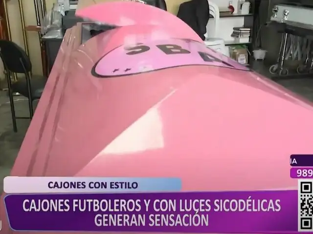 Callao: funeraria fabrica cajones de ‘lujo’ para despedidas únicas