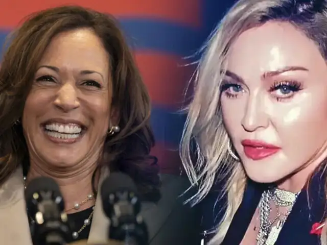 Madonna respalda a Kamala Harris en Elecciones Presidenciales de EEUU