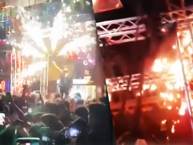 ¡Fueron minutos de terror!: Se registró amago de incendio en una discoteca de Chiclayo