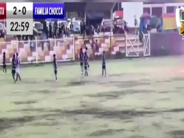 Tragedia en el fútbol: rayo mata a jugador durante un campeonato local en Huancayo