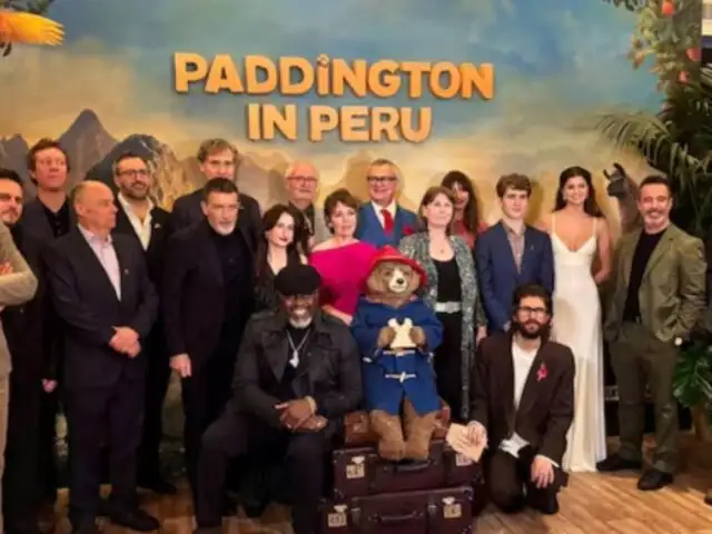 ‘Paddington en Perú’: Carlos Carlín brilla en Londres junto a estrellas de Hollywood