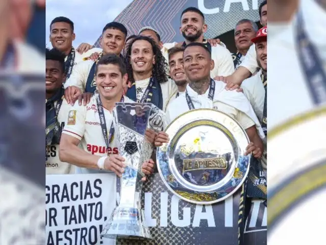 ¡Atención crema! Universitario celebrará el bicampeonato junto a su hinchada en el Monumental