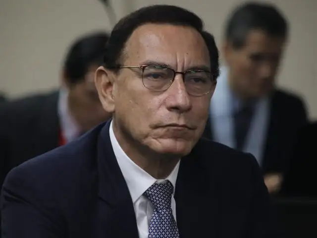 Martín Vizcarra niega haber recibido coimas en los casos Lomas de Ilo y Hospital de Moquegua