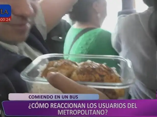 ¿Debería permitirse comer en el Metropolitano? Reacciones divididas tras video viral