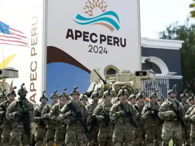 Más de 5 mil militares se suman al resguardo durante cumbre APEC 2024