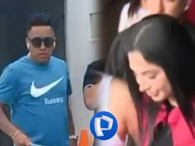 Christian Cueva y Pamela Franco evitan a la prensa tras polémico beso