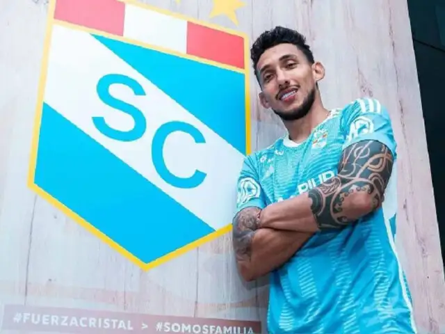 ‘Canchita’ Gonzales sobre Sporting Cristal: “Orgulloso de vestir los colores del equipo que amo”