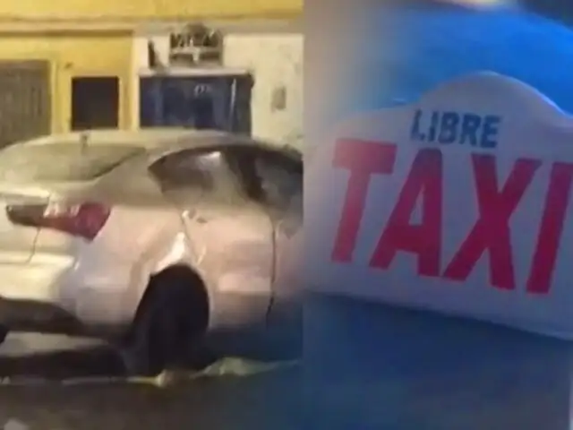 Taxista muere apuñalado por falsos pasajeros en el Cercado de Lima