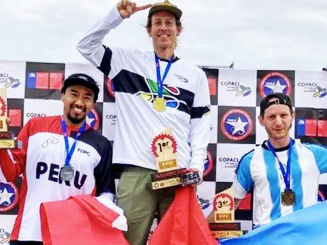 Perú logra medalla de plata en Panamericano de BMX Freestyle en Chile