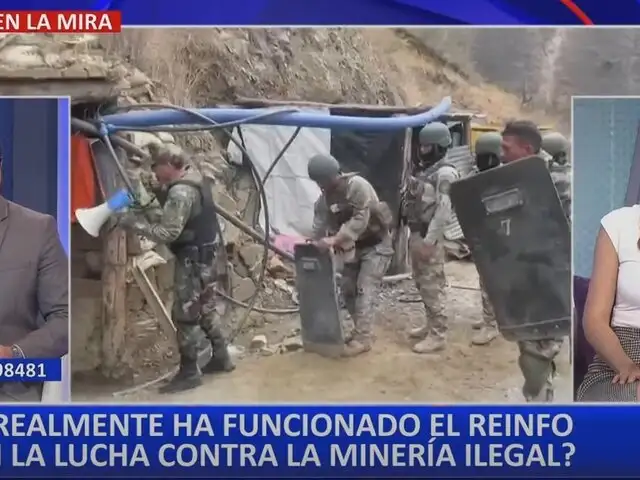 Reinfo en debate: especialistas advierten que medida está siendo aprovechado por la minería ilegal