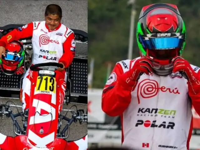 ¡Orgullo peruano! Jhonny Gushiken logró el cuarto puesto en Mundial Rotax Max en Italia