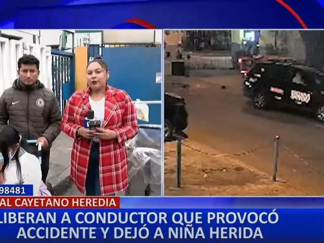 Liberan al conductor que dejó a niña gravemente herida tras accidente