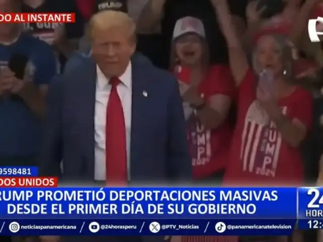 EE.UU.: Donald Trump promete deportaciones masivas desde su primer día de gobierno