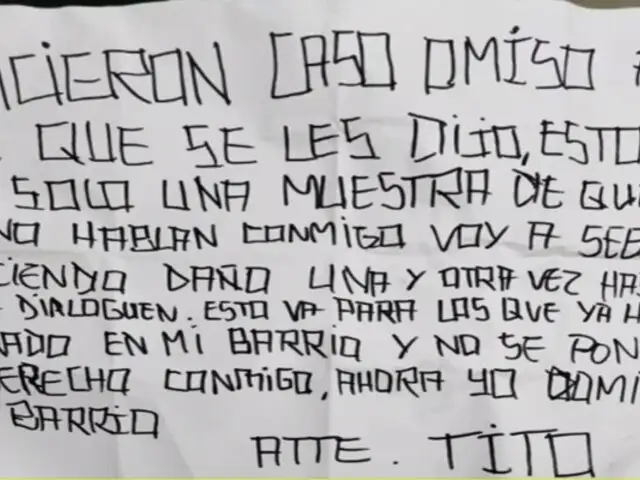 Alias "Tito": delincuente estaría detrás de varios ataques en cercado de Lima y un asesinato