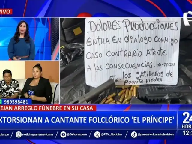 Cantante folclórico es víctima de extorsión en Comas: banda criminal exige 30 mil soles