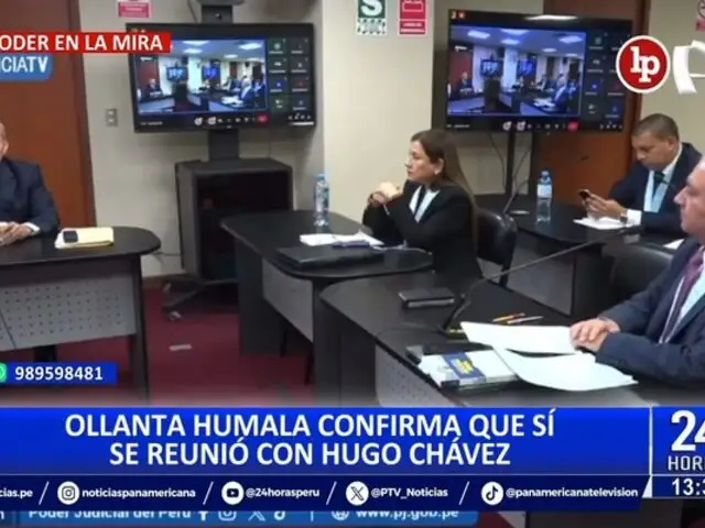 Ollanta Humala confirma que sí se reunió con Hugo Chávez