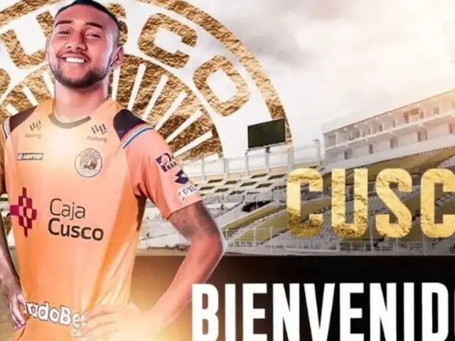 De La Victoria al Cusco: Aldair Fuentes es nuevo jugador de Cusco FC