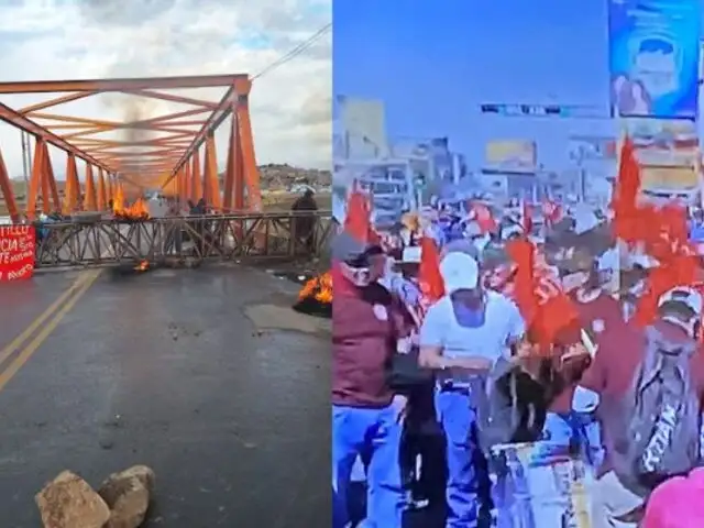 Paro Nacional [EN VIVO]: manifestantes llegarán a Cercado de Lima y reportan bloqueos de vía en provincias