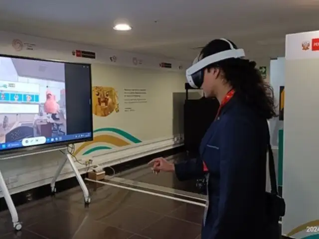 APEC 2024: cultura peruana en 3D y realidad virtual deslumbra a visitantes