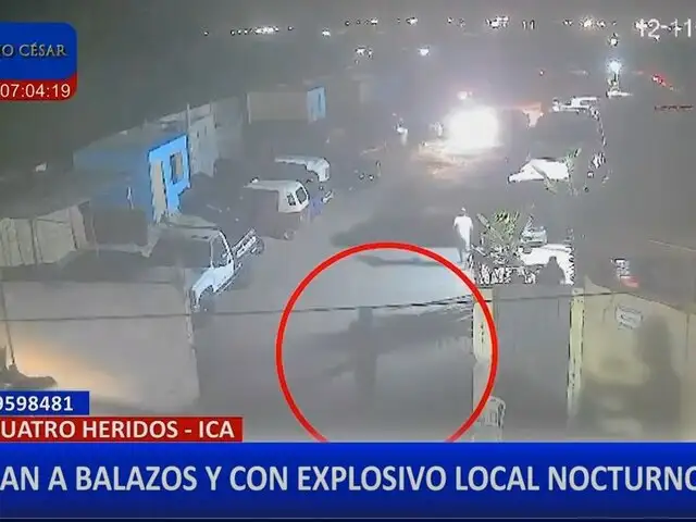 Ica: ataque a club nocturno deja cuatro heridos