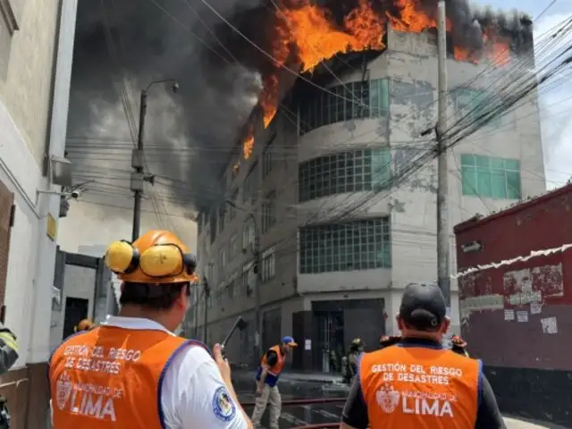 ¡Alarmante! Solo el 5% de los almacenes en el centro de Lima tienen sistemas adecuados contra incendios