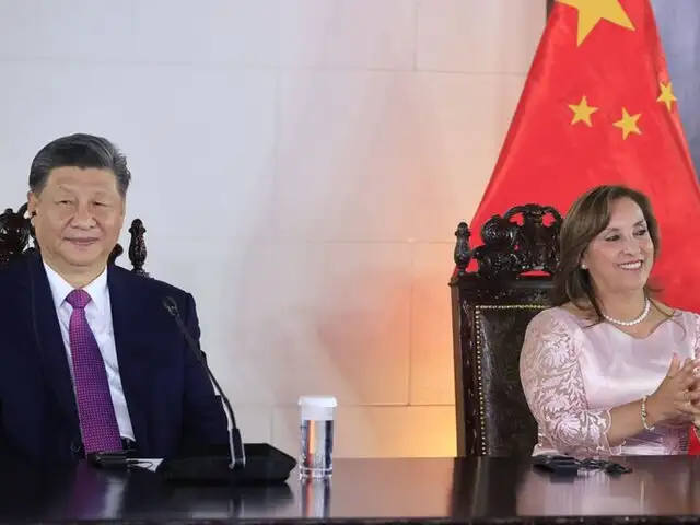 Dina Boluarte asegura a Xi Jinping que Perú "es un país de paz" pese a desborde de criminalidad