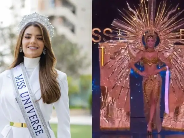 ¡Diosa inca! Tatiana Calmell deslumbra en la preliminar del Miss Universo 2024 con traje típico dorado