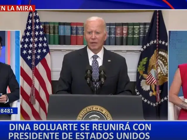 Dina Boluarte y Joe Biden se reunirán en Palacio de Gobierno