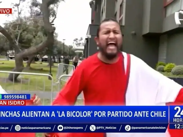 San Isidro: hinchas alientan a la bicolor por partido ante Chile