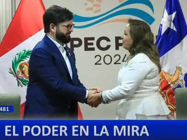 Cumbre APEC: presidente de Chile se reunió con Dina Boluarte