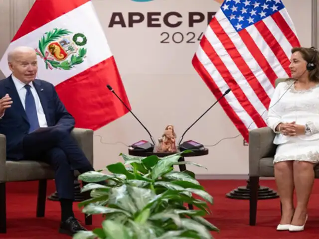 APEC 2024: Joe Biden y Dina Boluarte se reúnen en el inicio de encuentros de líderes mundiales