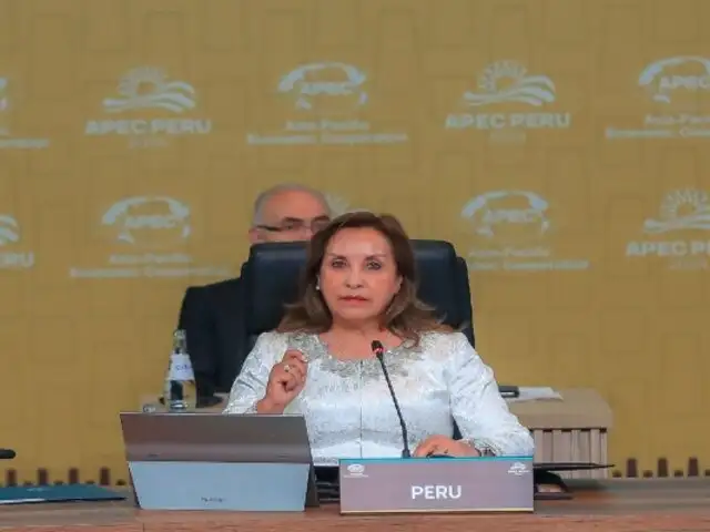 Dina Boluarte destaca la necesidad de mayor colaboración económica y sostenibilidad durante APEC