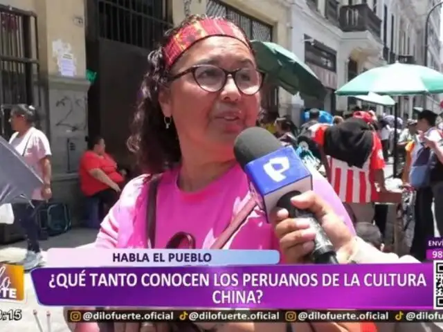 ¿Qué tanto conocen los peruanos sobre la cultura china?