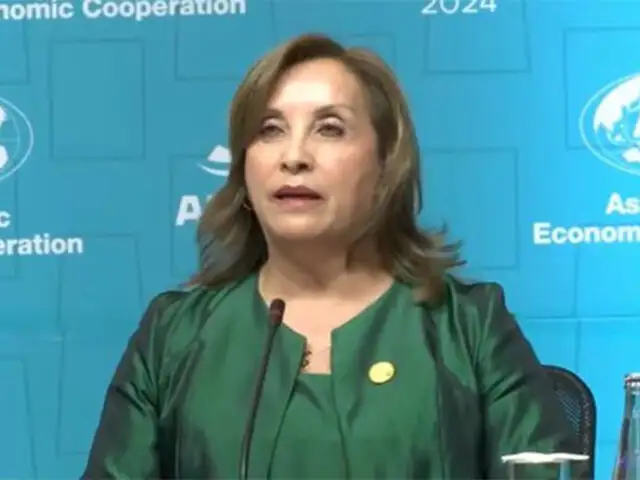 Dina Boluarte tras concluir  APEC: Hemos reforzado nuestra imagen de país abierto al comercio y la inversión