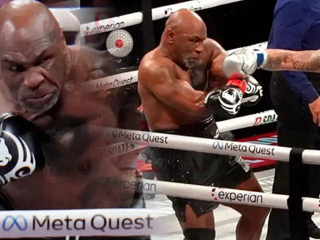 Regreso sin gloria: Mike Tyson cayó ante Jake Paul en su vuelta al Boxeo