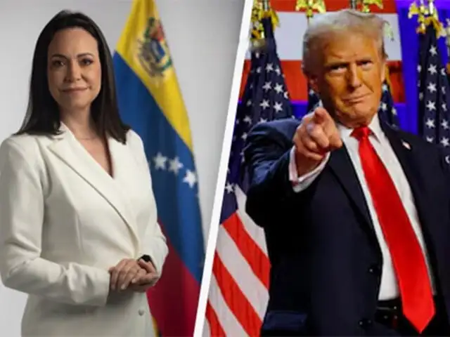 María Corina Machado pide a Donald Trump tomar acciones para restablecer la democracia en Venezuela