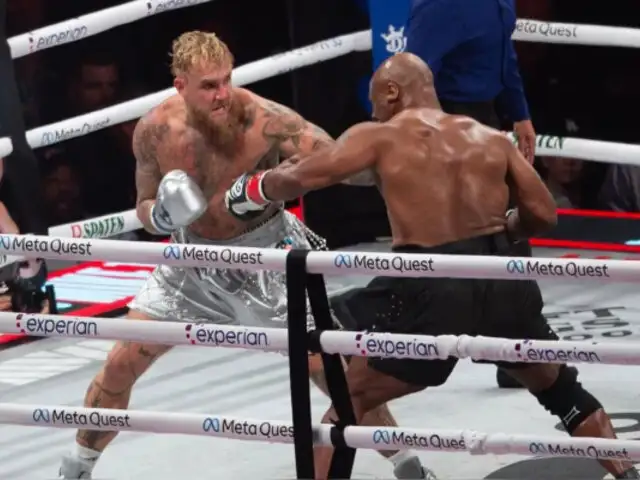 Mike Tyson tras pelea con Jake Paul: “No me arrepiento de haber subido al ring”