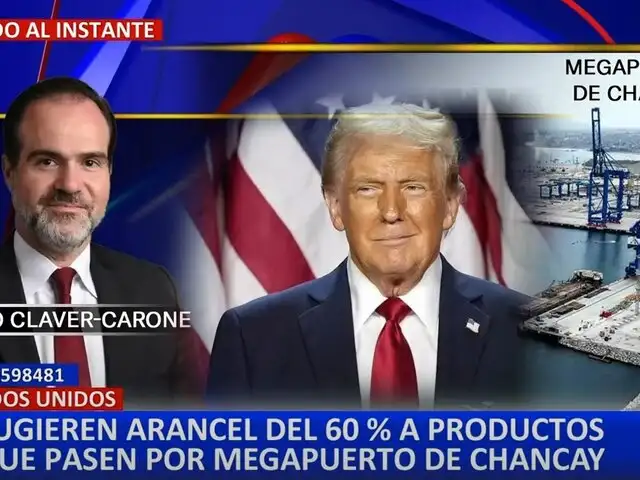 Asesor de Trump sugiere aplicar un arancel del 60% cualquier producto que pase por Chancay