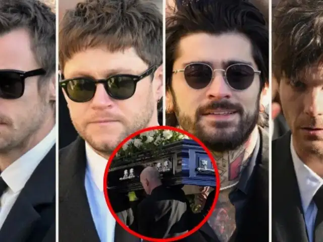 Le dan el último adiós a Liam Payne: exmiembros de One Direction se reúnen para funeral de cantante