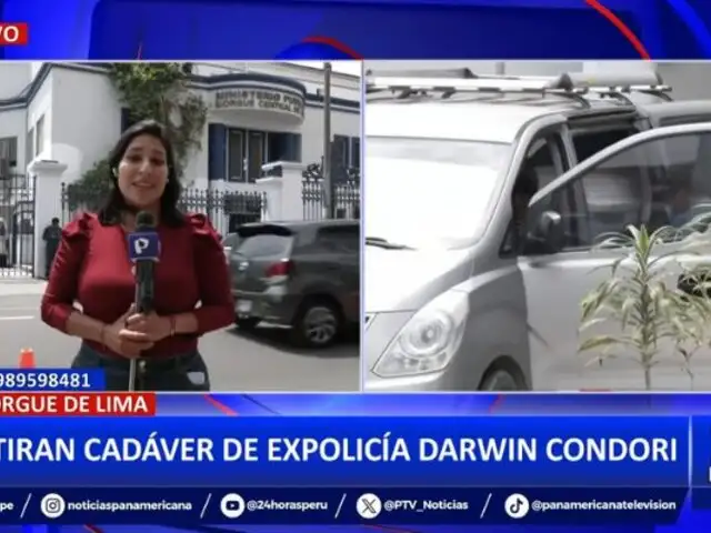 Caso Sheyla Cóndor: Retiran cadáver de feminicida Darwin Condori