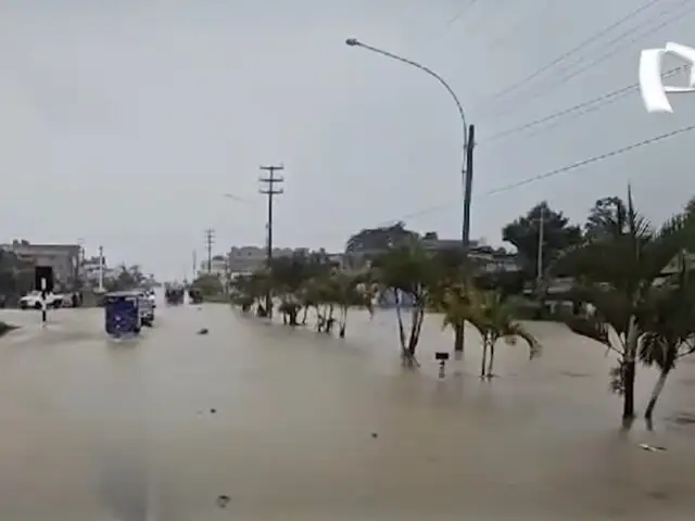 Torrenciales lluvias causan graves inundaciones en diversas regiones del país