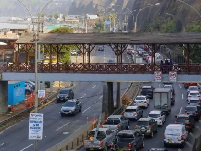 Miraflores: teniente alcalde de Lima inaugura cuarto carril en la Costa Verde