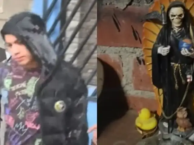 Cae brazo armado de 'Los Intocables de Mariátegui' en SJL: sujetos rendían culto a la Santa Muerte