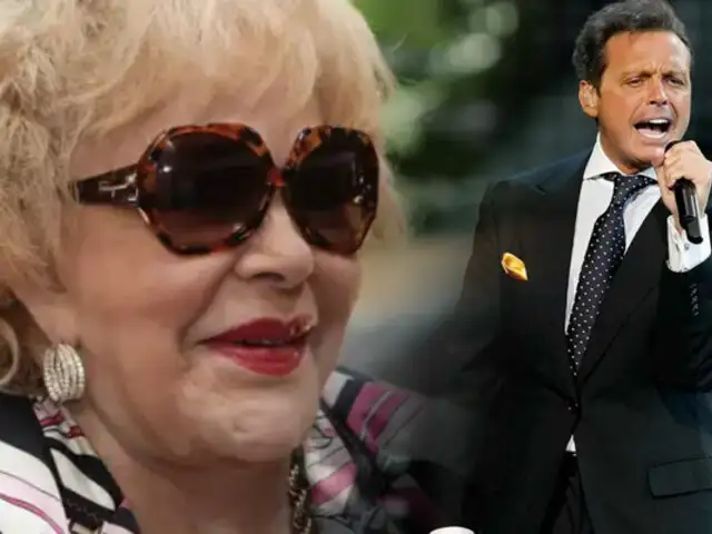 Silvia Pinal pide que su último deseo sea que la despidan con Luis Miguel cantándole