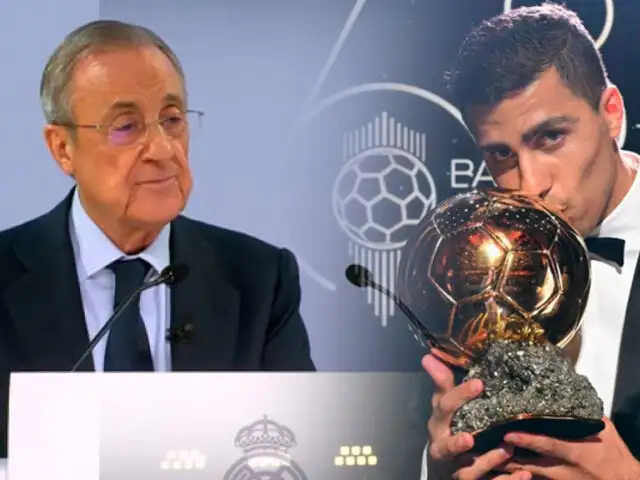 Florentino Pérez sobre Balón de Oro 2024 entregado a Rodri: “Merecía uno, pero no éste”