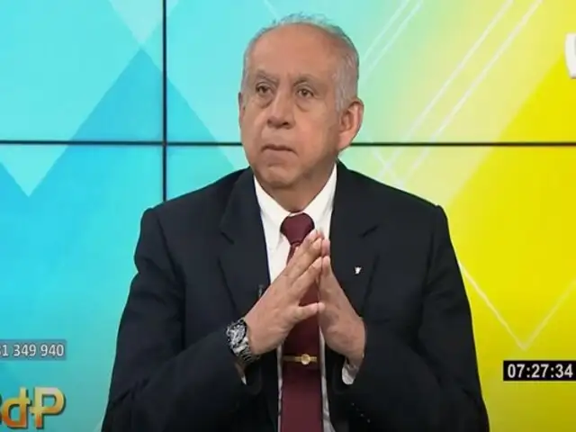 José Baella sobre ministro Santiváñez: “Lo van a respaldar. Se ha convertido en un líder para este gobierno”,