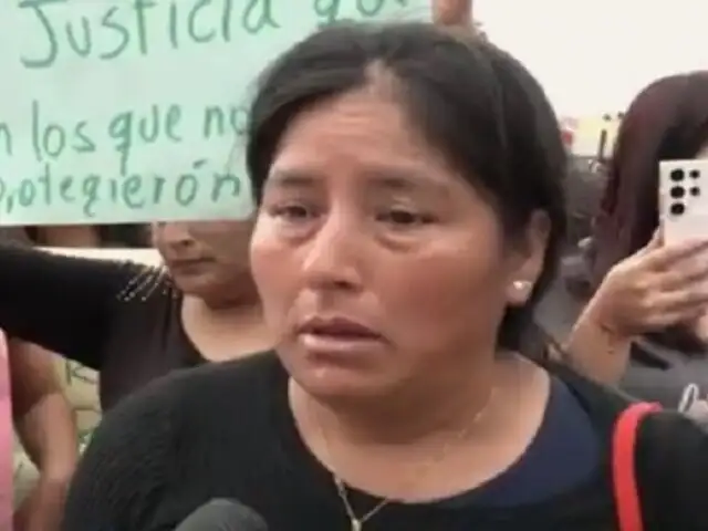 Madre de Sheyla Cóndor: "policía que no aceptó mi denuncia sigue trabajando en comisaría de Santa Luzmila"