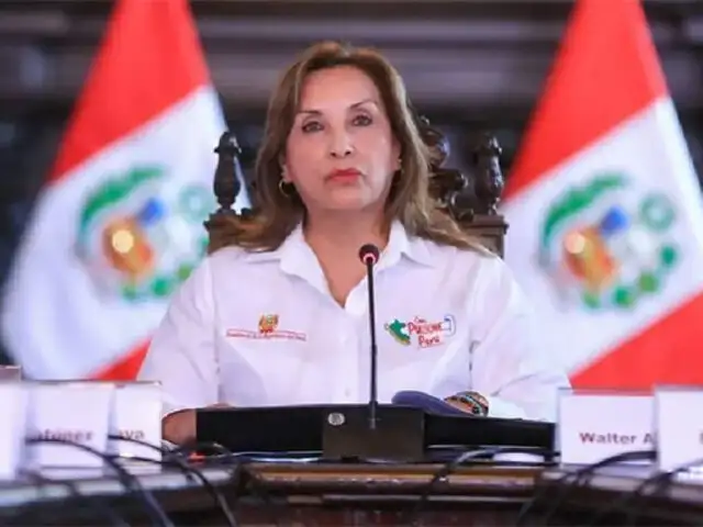 Dina Boluarte ratifica ante cuestionamientos: Dejaremos el gobierno el 28 de julio de 2026